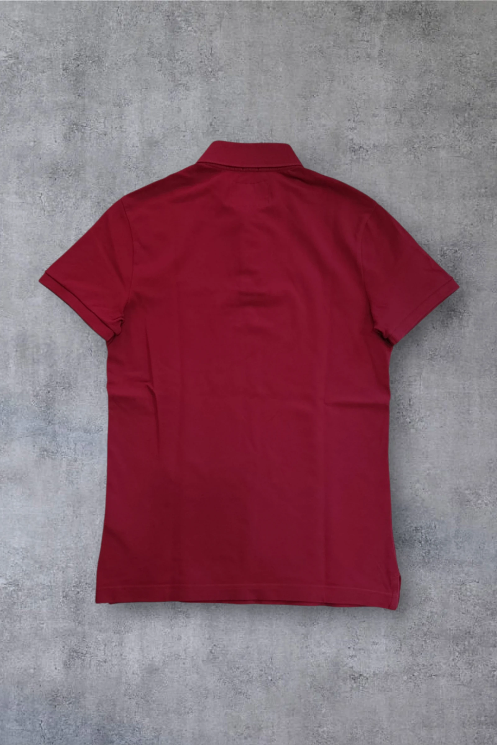 | Polo Hollister Stretch Hombre | Color Rojo Burdeos | Manga Corta | Talla XS | – photo 10